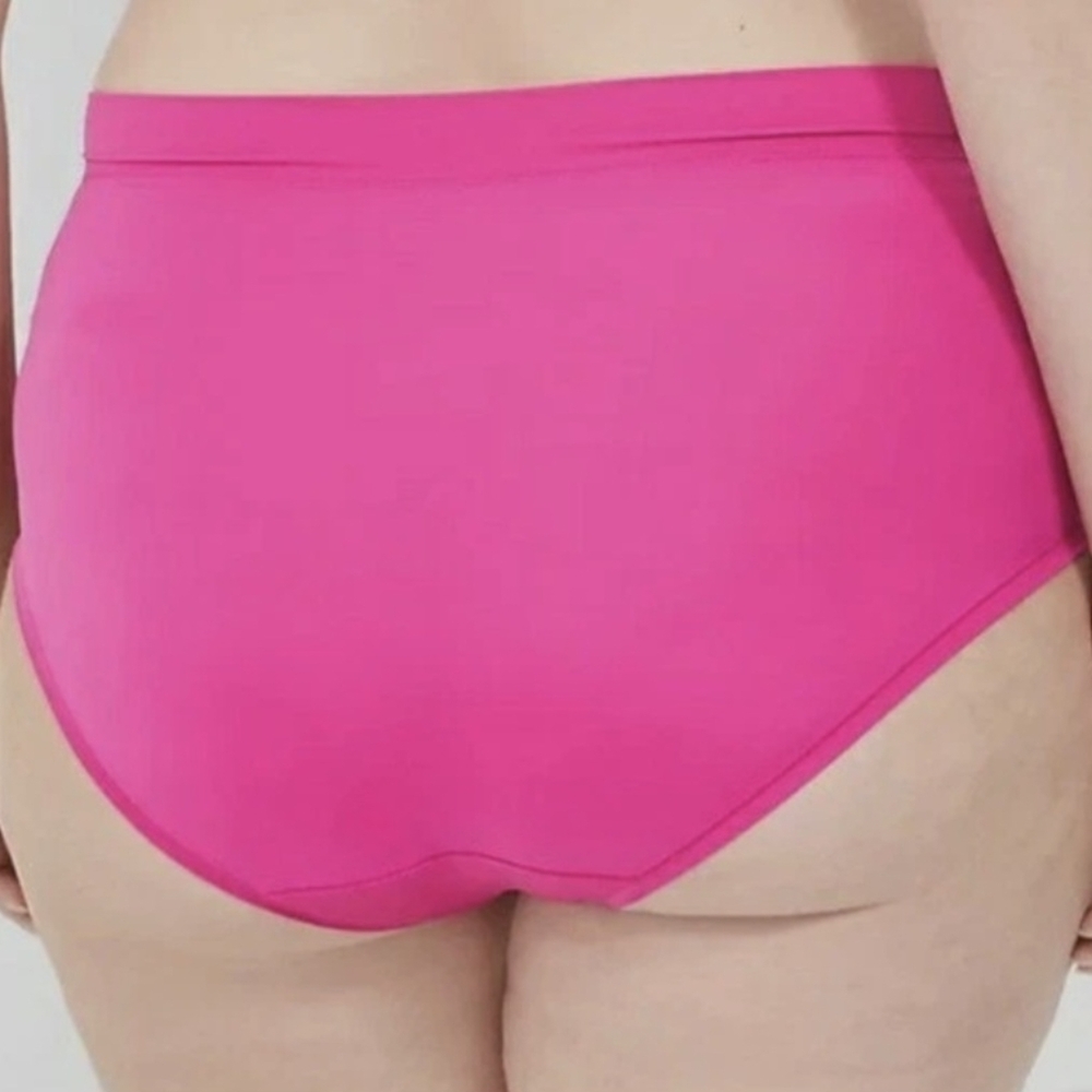 Lane Bryant Hot Pink High-Rise Panties